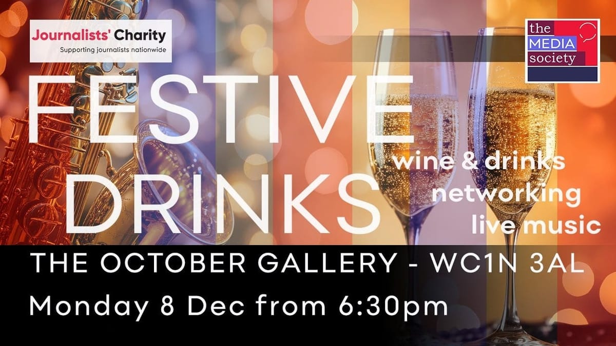 Media Society Festive Drinks